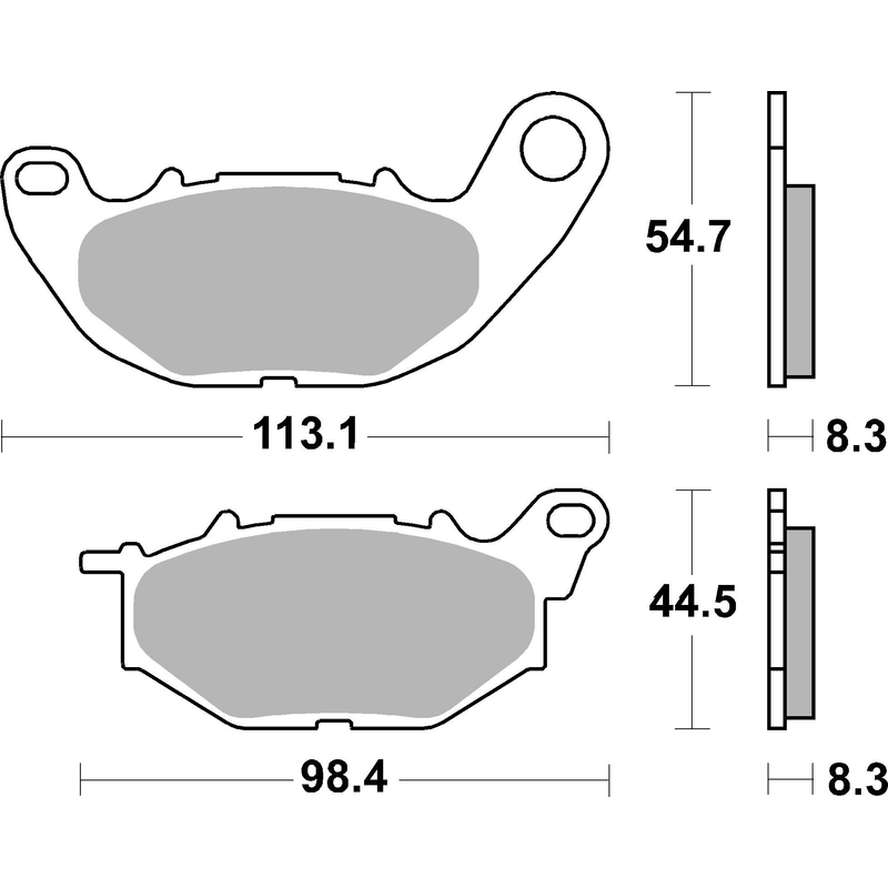 Bremsbeläge BREMBO CC ROAD