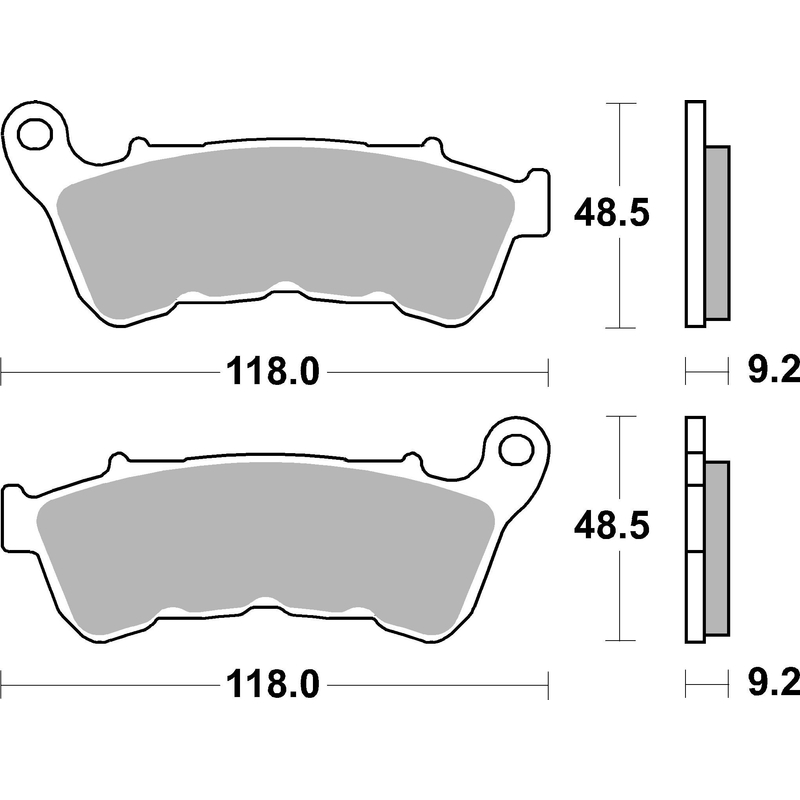Bremsbeläge BREMBO