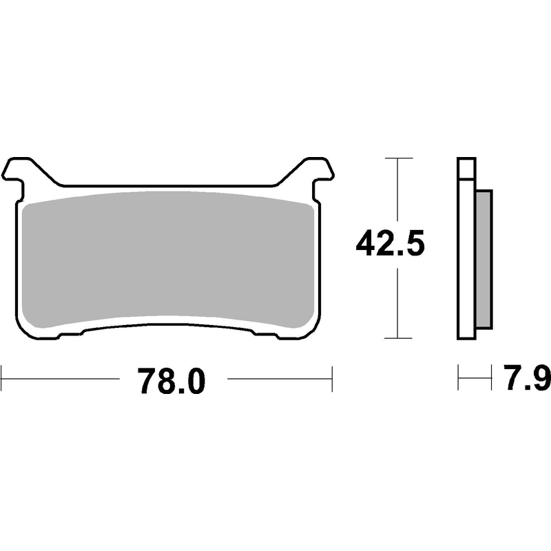 Bremsbeläge BREMBO