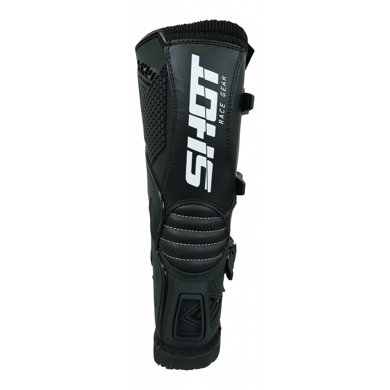 Shot X10 Schwarz Motorradstiefel Ausverkauf