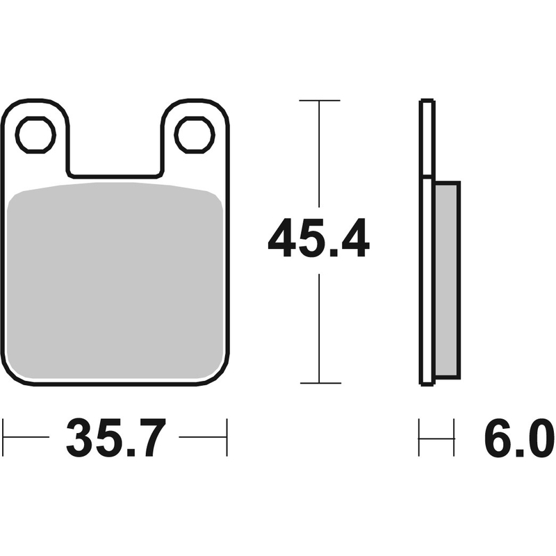 Bremsbeläge BREMBO