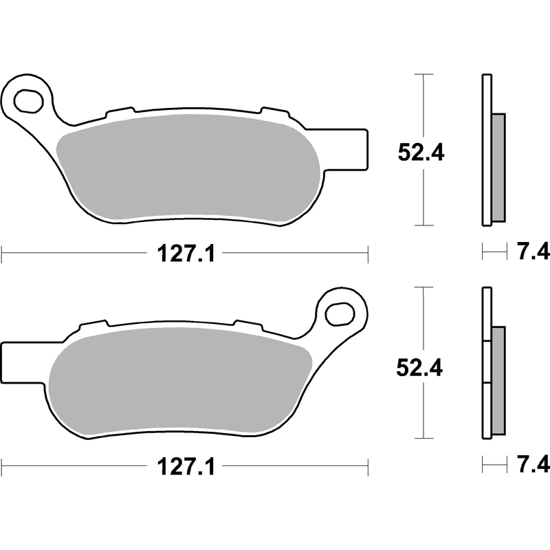 Bremsbeläge BREMBO