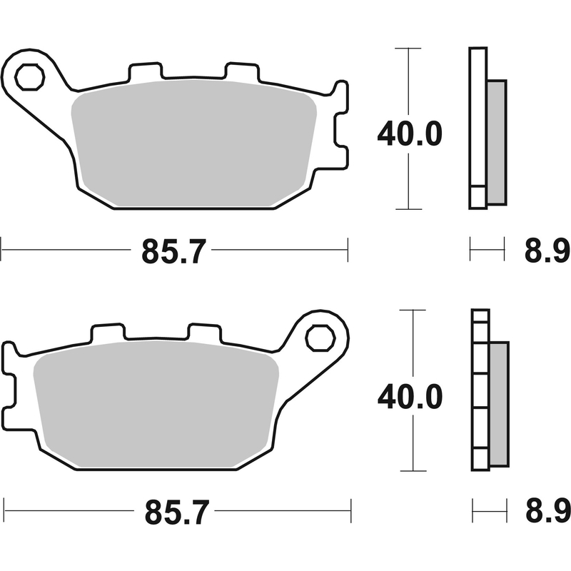 Bremsbeläge BREMBO