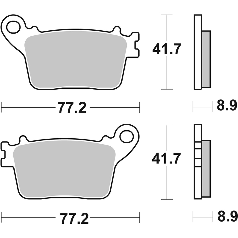 Bremsbeläge BREMBO