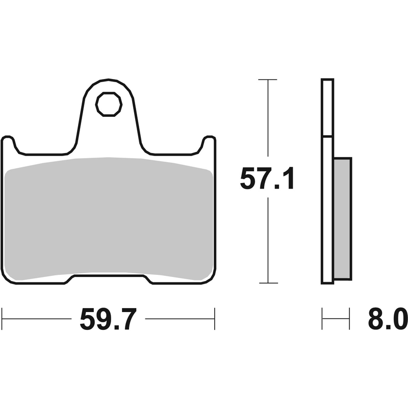 Bremsbeläge BREMBO
