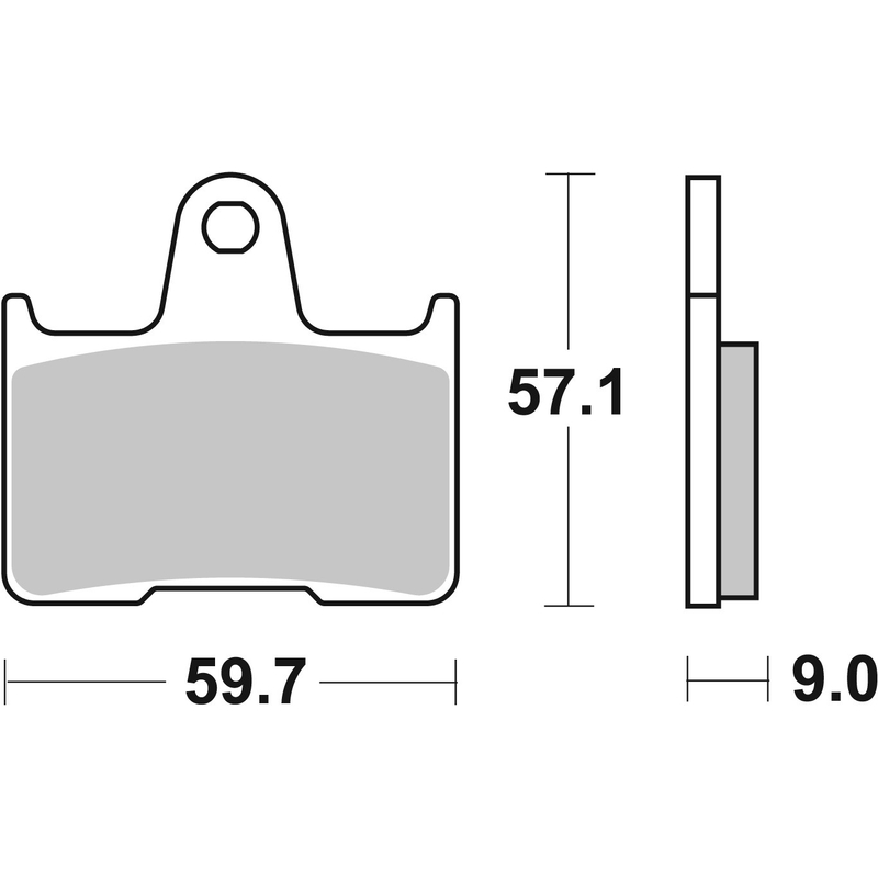 Bremsbeläge BREMBO