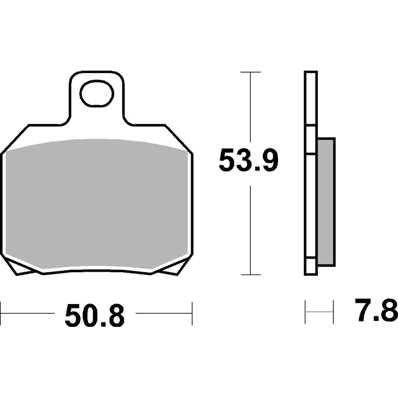 Bremsbeläge BREMBO
