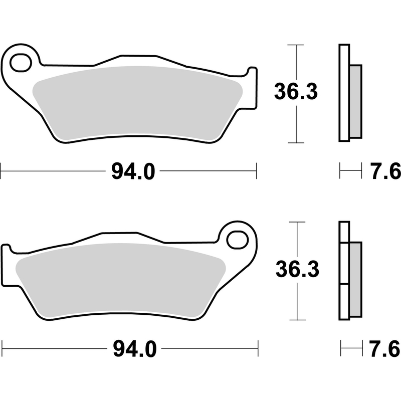 Bremsbeläge BREMBO