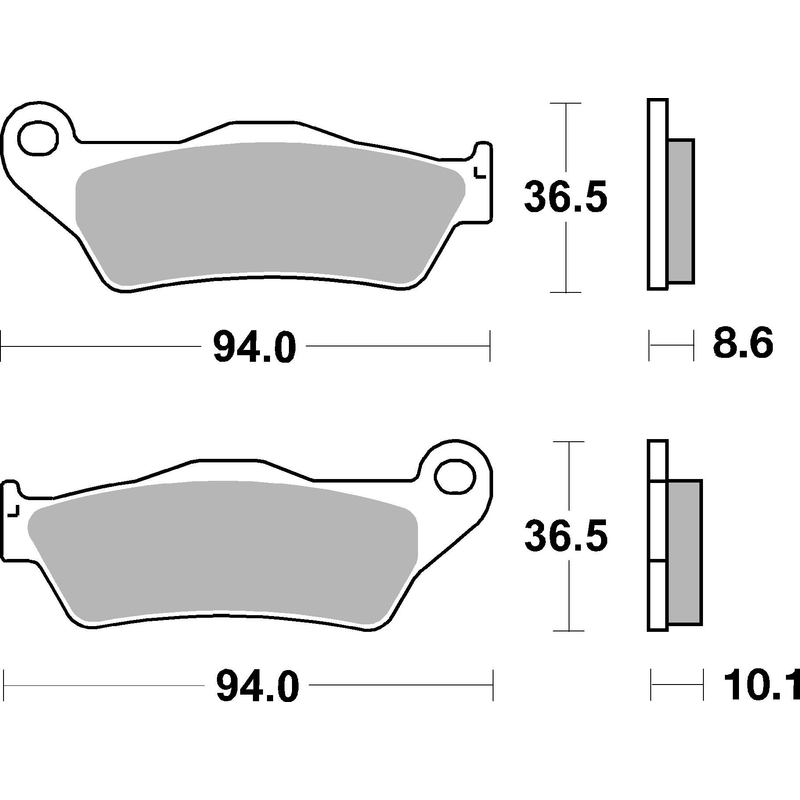 Bremsbeläge BREMBO