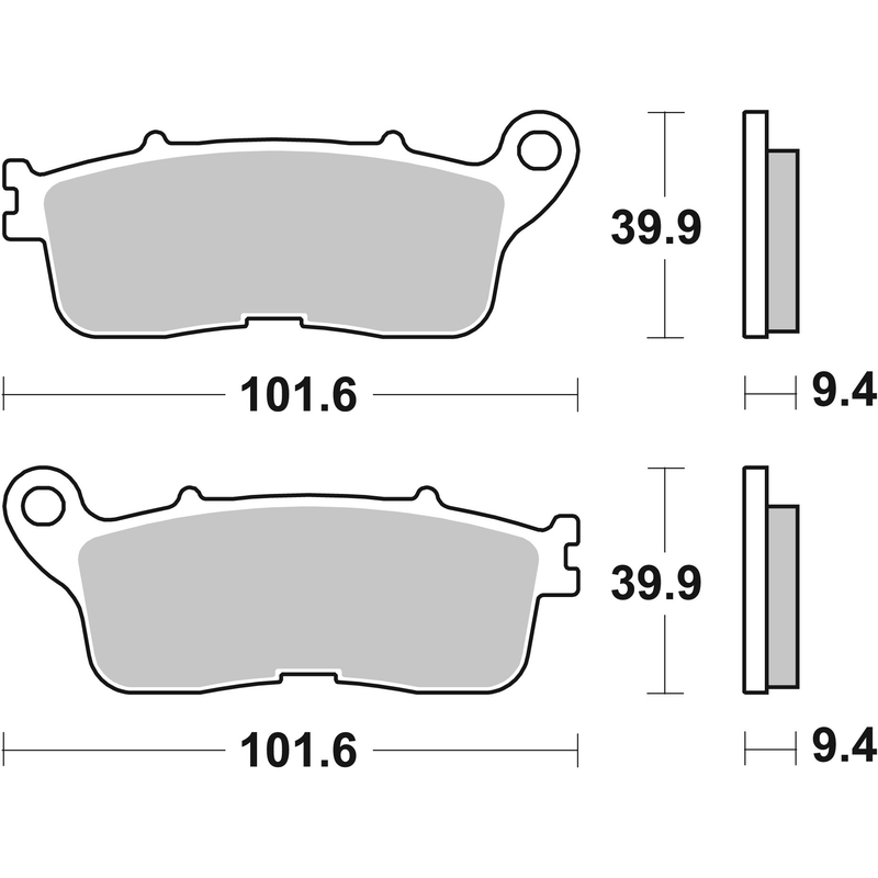 Bremsbeläge BREMBO