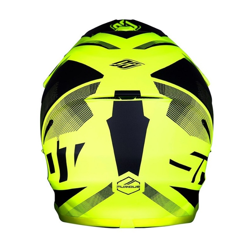 Kinder Motocross Helm Shot Ultimate schwarz-fluo gelb Ausverkauf