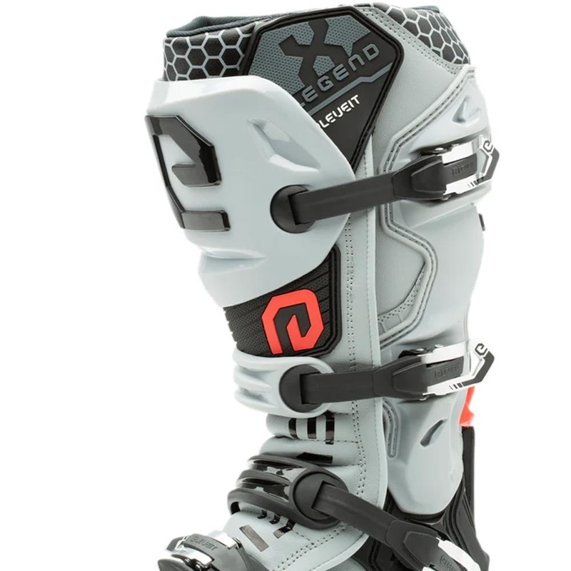 Eleveit X-Legend EVO Motocross-Stiefel schwarz-grau