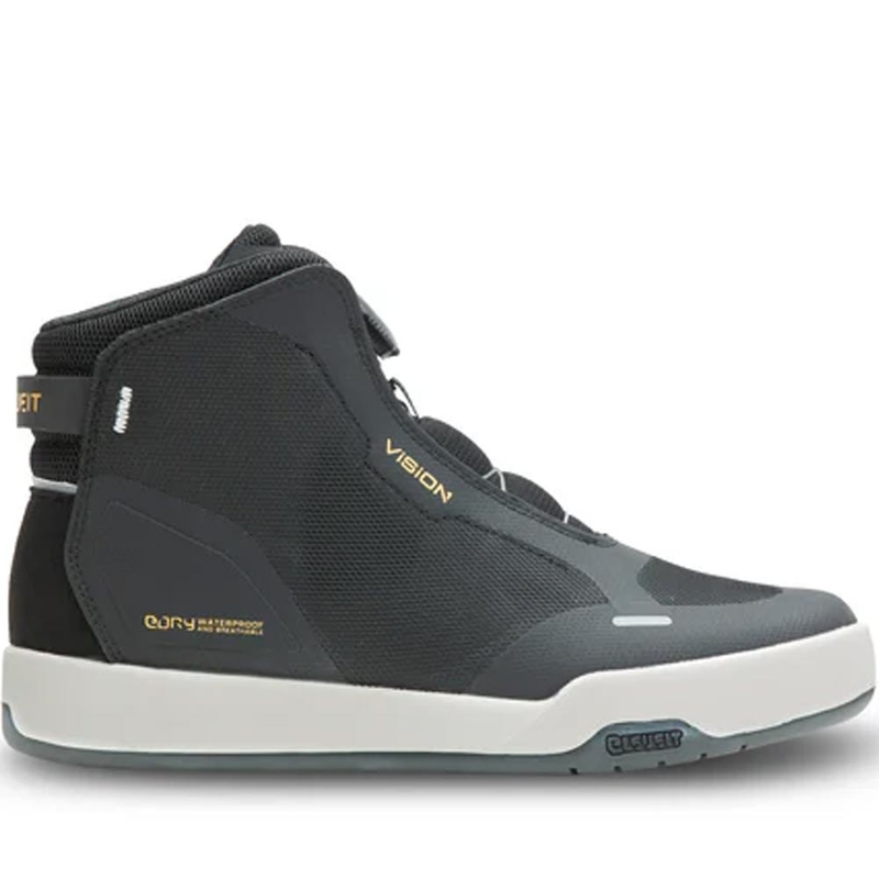 Eleveit Vision E-Dry Damen-Motorradstiefel schwarz
