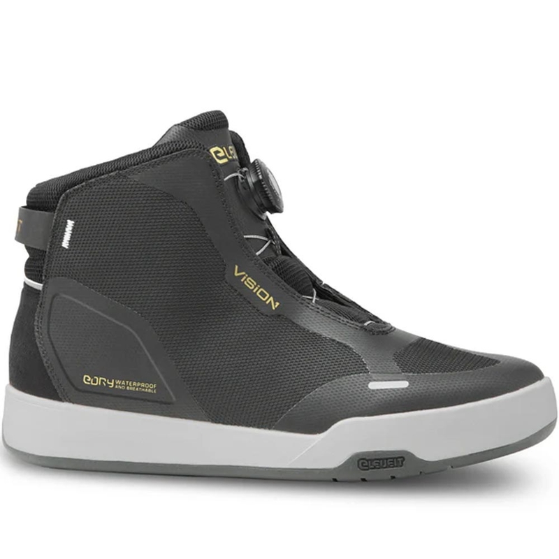 Eleveit Vision E-Dry Damen-Motorradstiefel schwarz