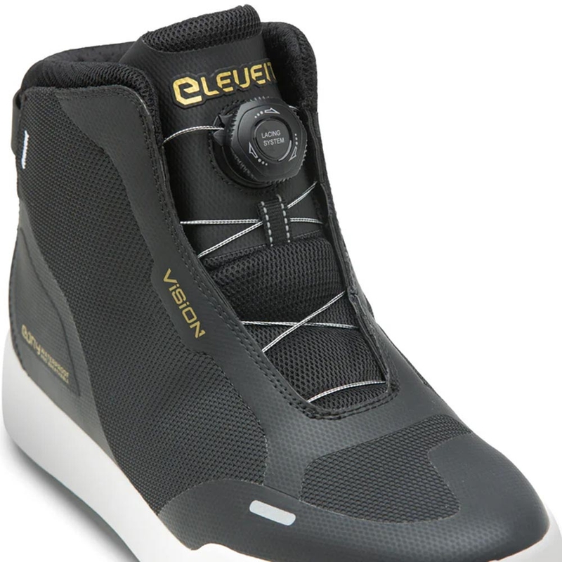 Eleveit Vision E-Dry Damen-Motorradstiefel schwarz