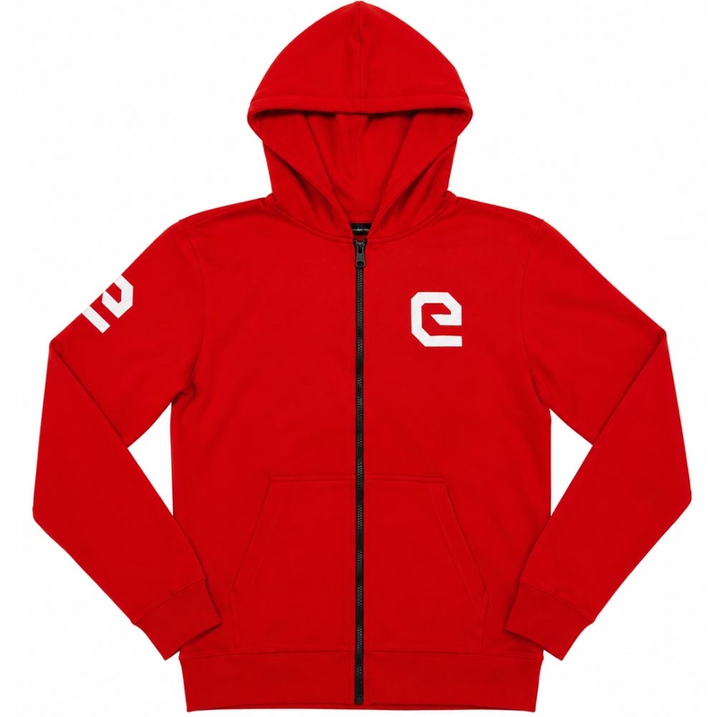 Elevuit Logo Sweatshirt Rot