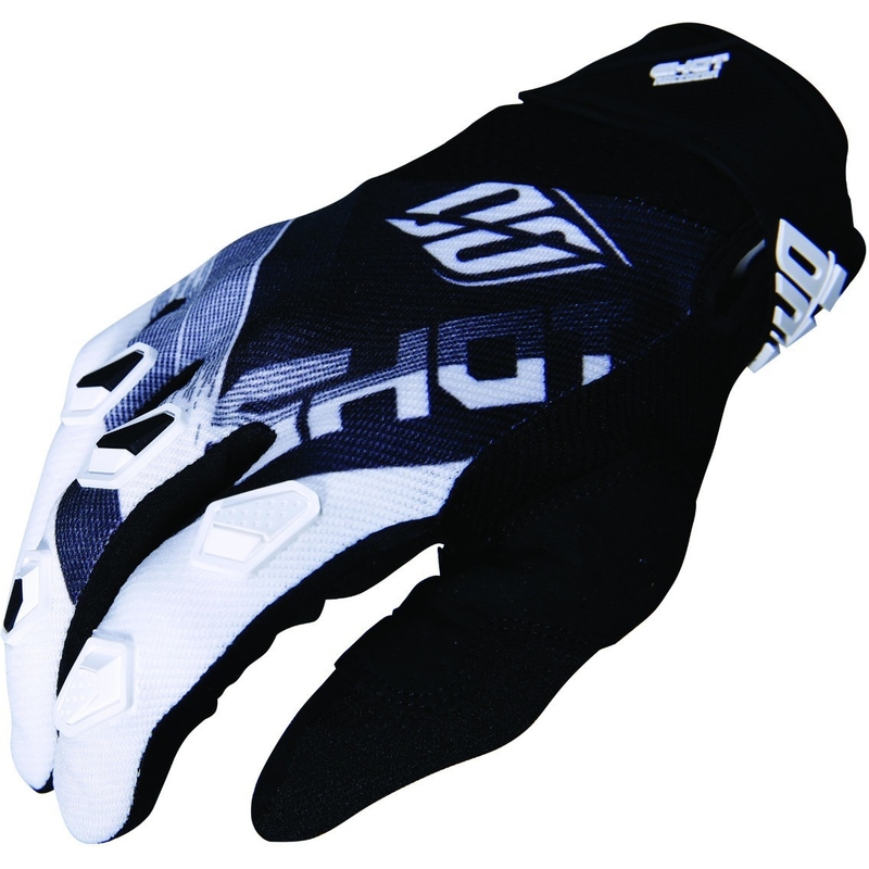 Kinder Motocross Handschuhe Shot DEVO Ultimate schwarz und weiß