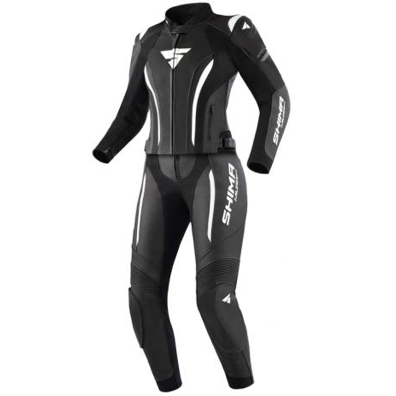 Damen Motorradanzug Shima Miura 2.0 schwarz-weiß