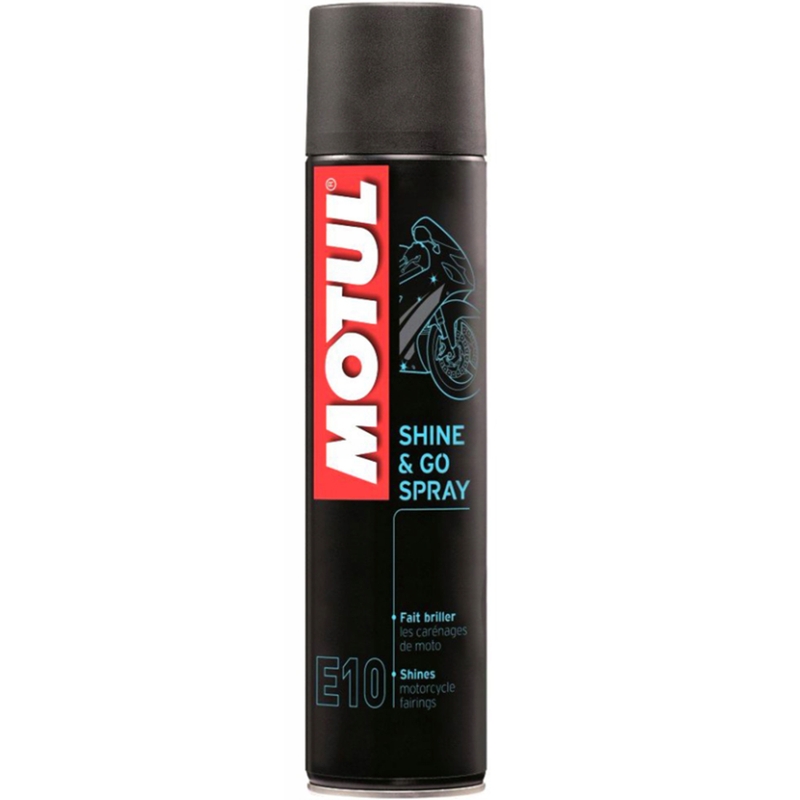 Motul E10 Shine &amp; Go Kunststoffpflege-Spray 400 ml