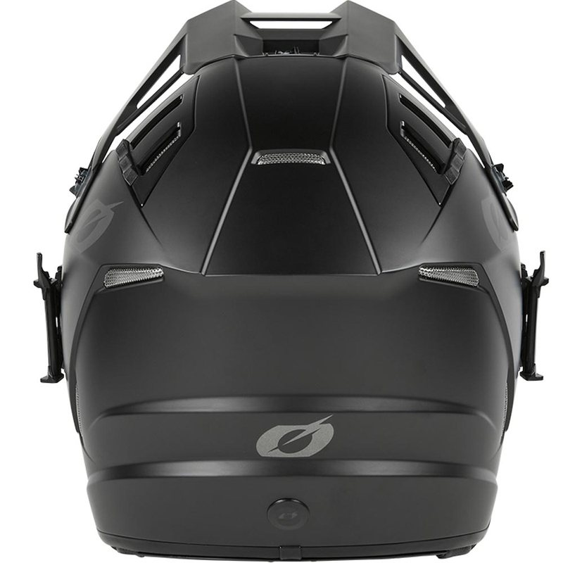 Motocross-Helm O'Neal EX-SRS, Schwarz