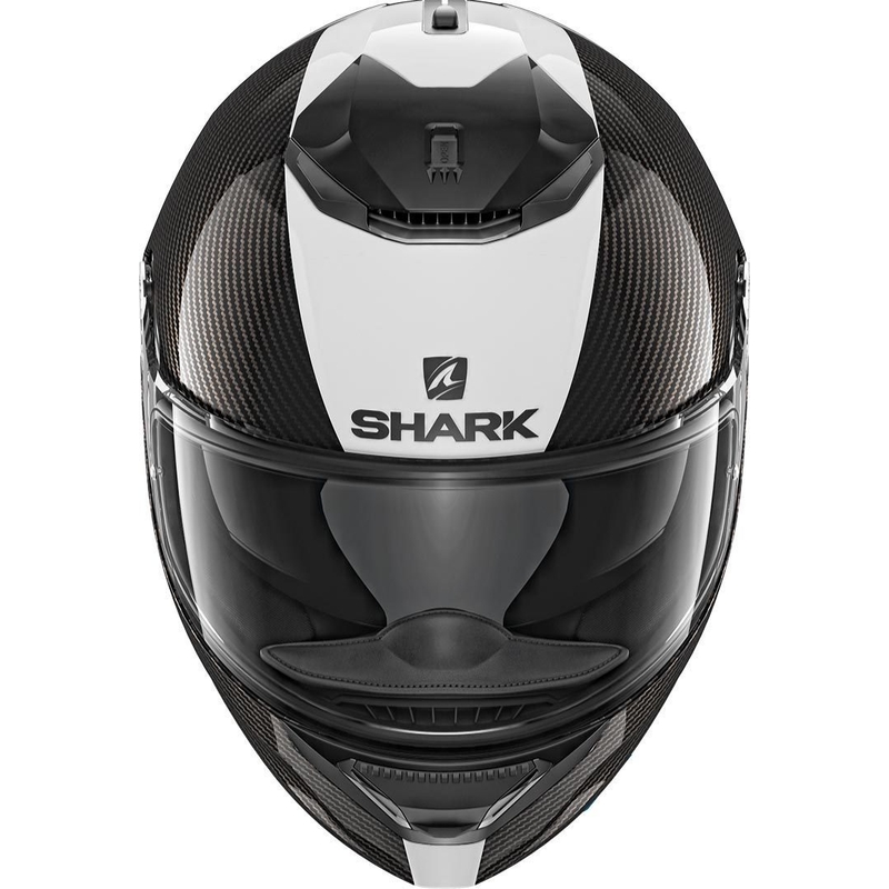 Integralhelm SHARK SPARTAN CARBON Skin schwarz und weiß