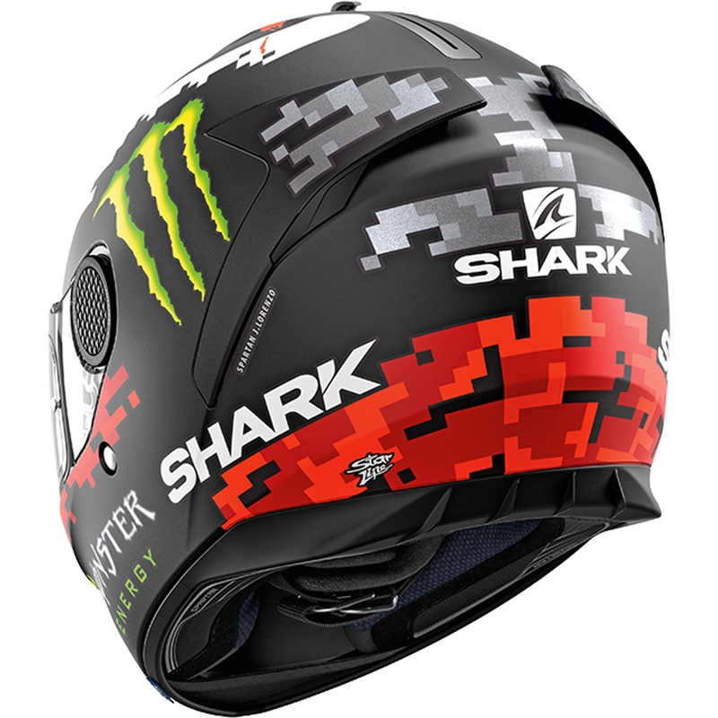 Integral-Helm SHARK SPARTAN 1.2 Lorenzo Monster 2018 Matte Ausverkauf