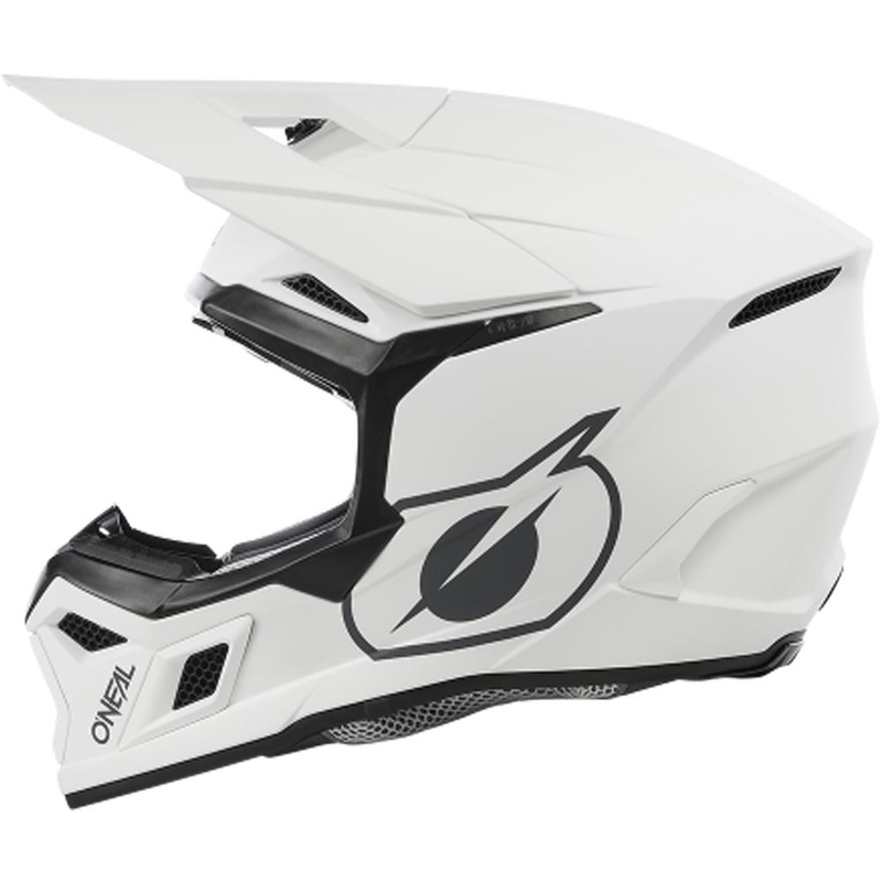 Motocross-Helm O´Neal 3SRS Solid mattweiß