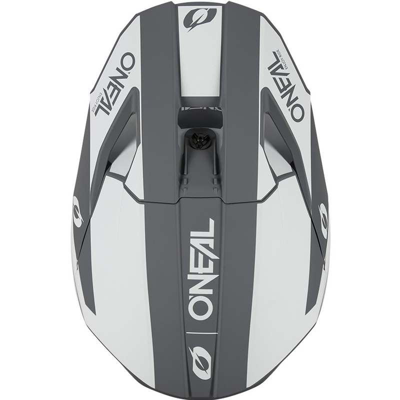 Motocross-Helm O´Neal 3SRS Solid matt weiß-grau