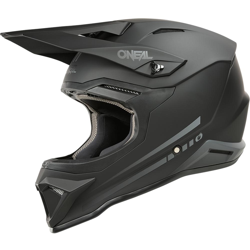 Motocross-Helm O'Neal 1SRS Solid matt schwarz