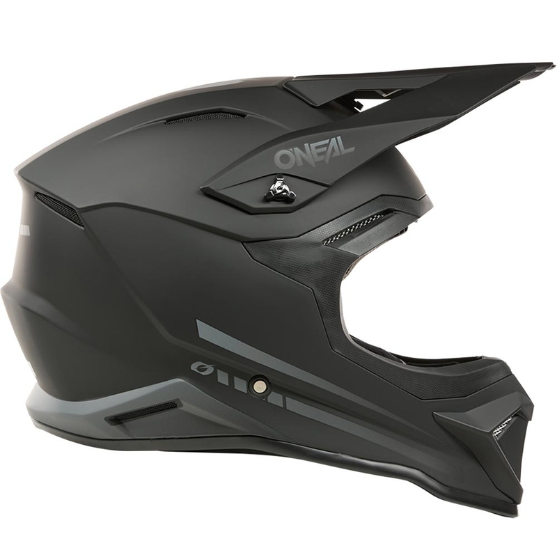 Motocross-Helm O'Neal 1SRS Solid matt schwarz