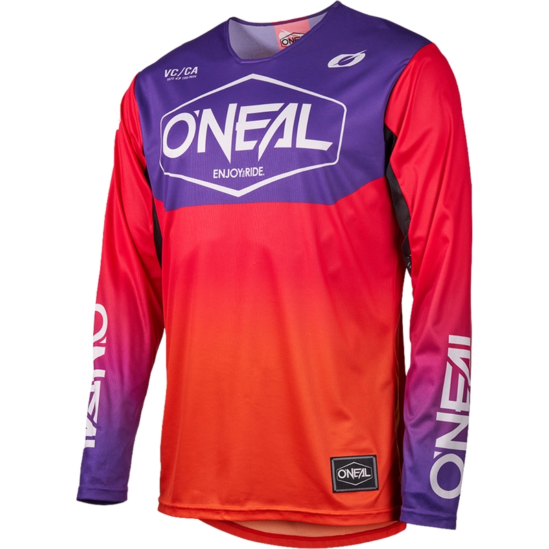 O'Neal Mayhem Hexx Motocross-Trikot orange-lila