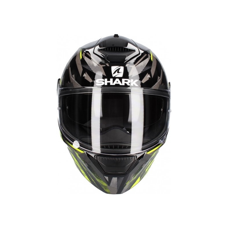 Integralhelm SHARK D-SKWAL Kanhji schwarz-grau-gelb