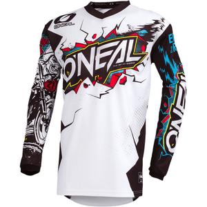 O'Neal Element Villain Motocross-Trikot weiß