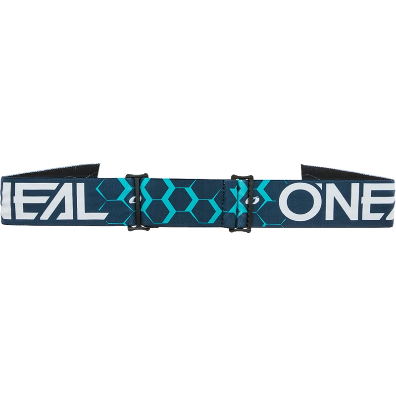 Motocross-Brille O´Neal B-33 Hexa blau (iridiumblaues Plexiglas)
