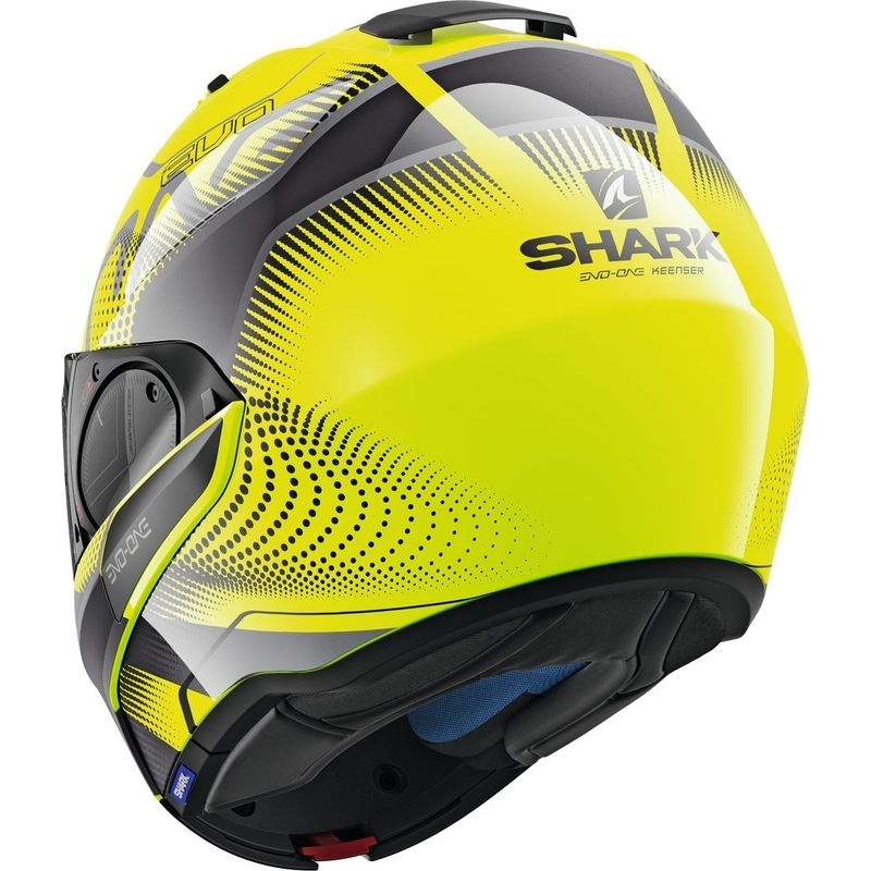 Klapphelm SHARK EVO-ONE 2 Keenser gelb-schwarz Ausverkauf