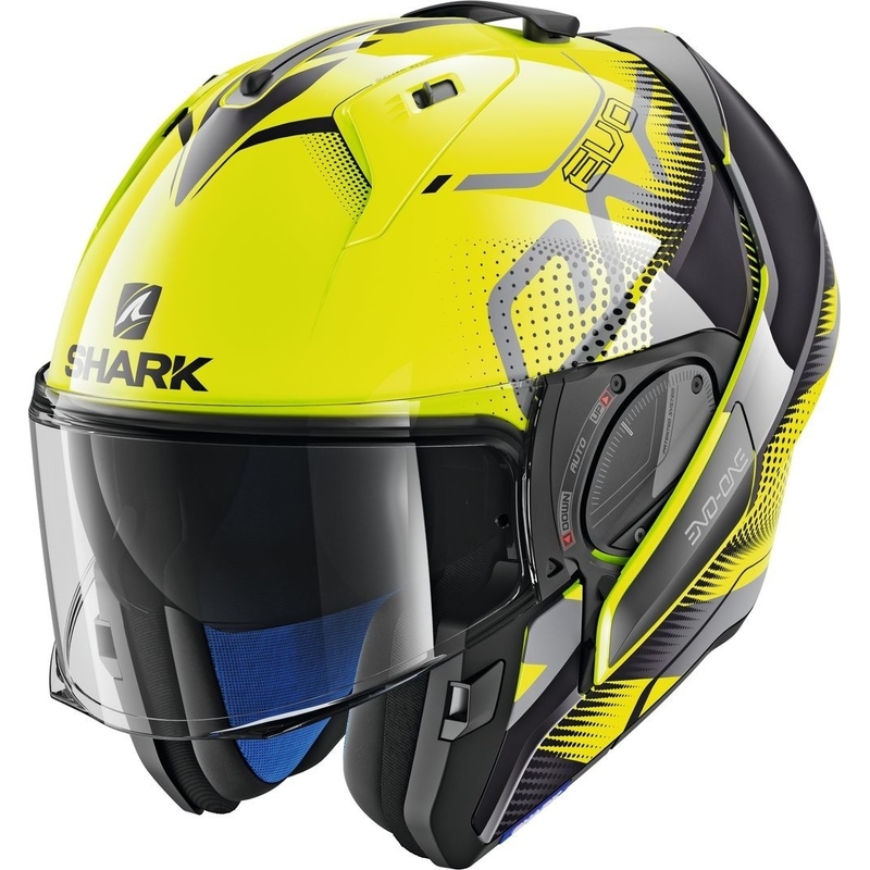 Klapphelm SHARK EVO-ONE 2 Keenser gelb-schwarz Ausverkauf