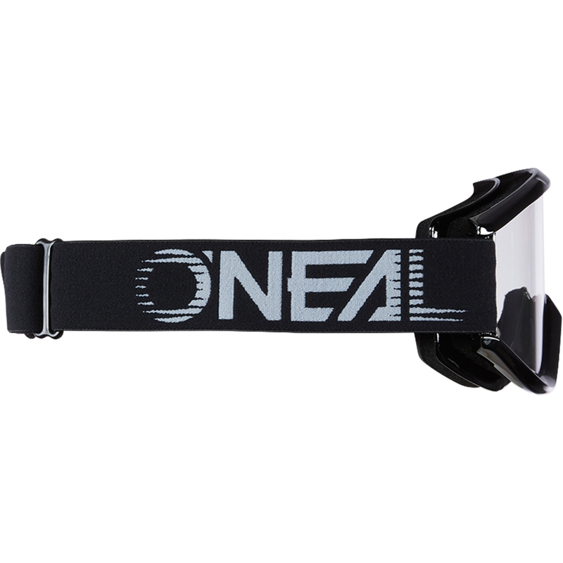 Motocross-Brille O´Neal B-Zero schwarz (klares Plexiglas)