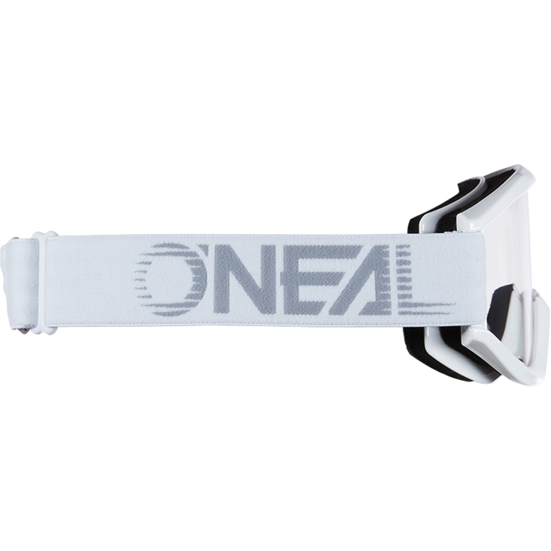 Motocross-Brille O´Neal B-Zero weiß (klares Plexiglas)