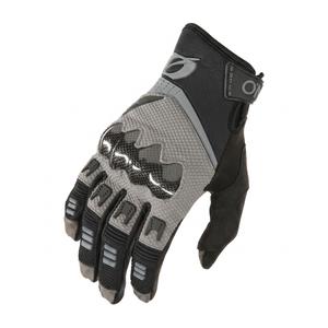 Motocross-Handschuhe O'Neal Butch Carbon CE grau-schwarz