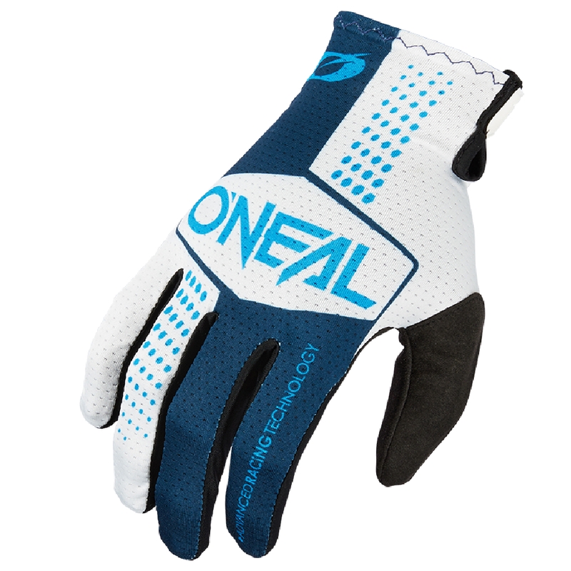 O'Neal Matrix Split Motocross-Handschuhe blau-weiß