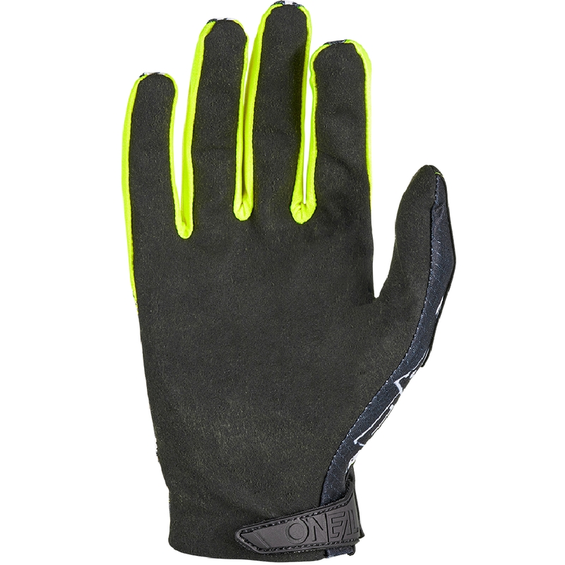 O'Neal Matrix Attack Kinder-Motocrosshandschuhe Schwarz-Fluoreszierendes Gelb