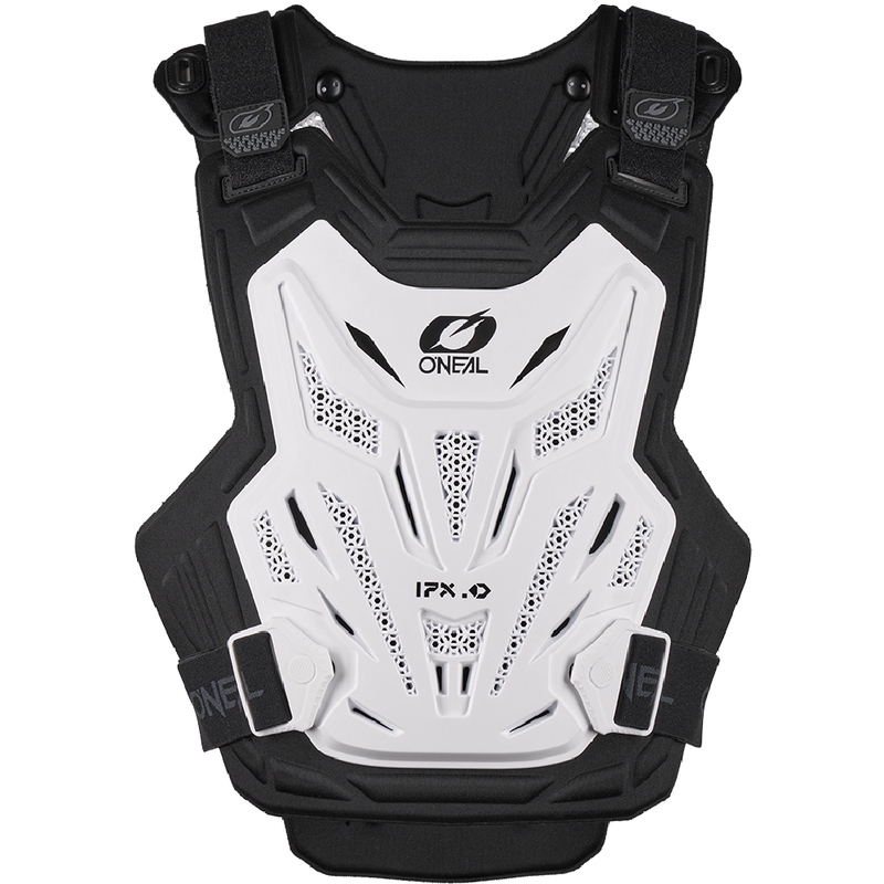 O'Neal Split Lite Motorrad-Brustpanzer weiß