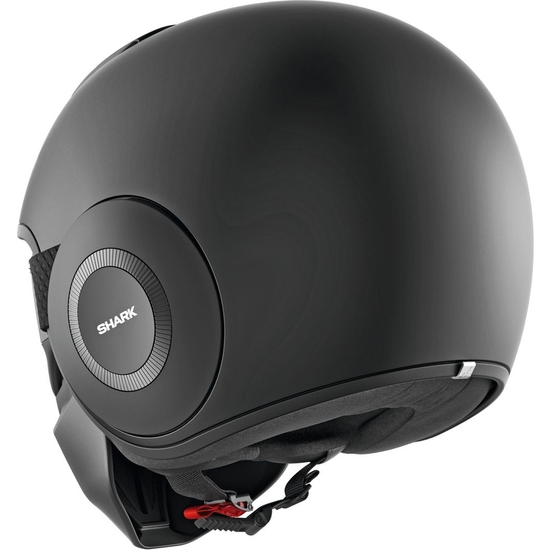 Offener Helm SHARK STREET DRAK Blank Matte Schwarz Ausverkauf