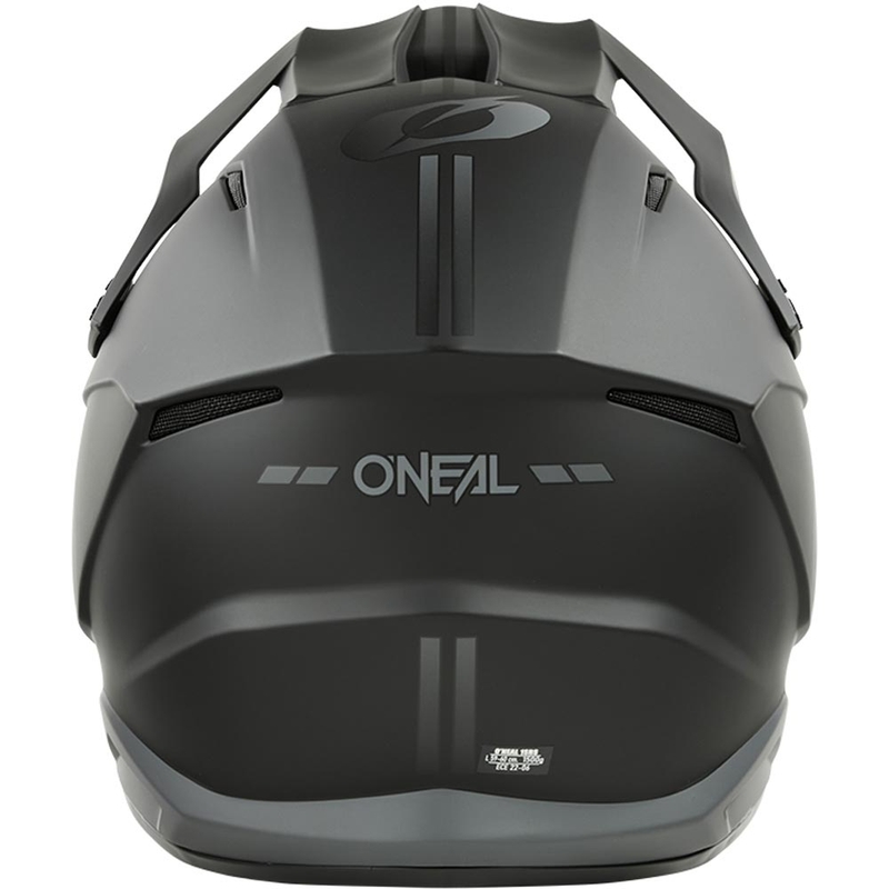 O'Neal 3SRS Kinder-Motocrosshelm, einfarbig mattschwarz