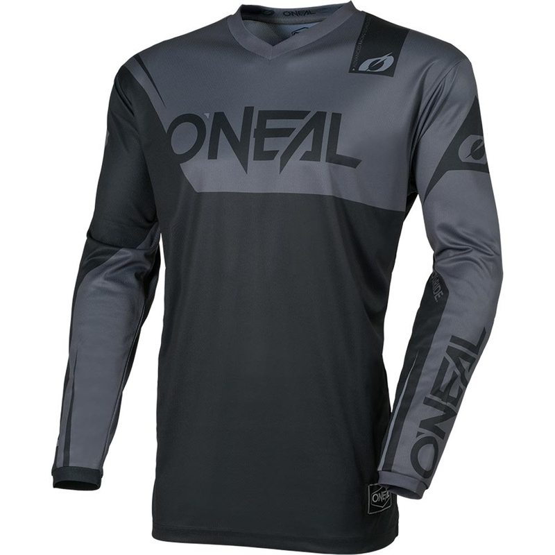 O'Neal Element Racewear Kinder-Motocross-Trikot Schwarz-Grau