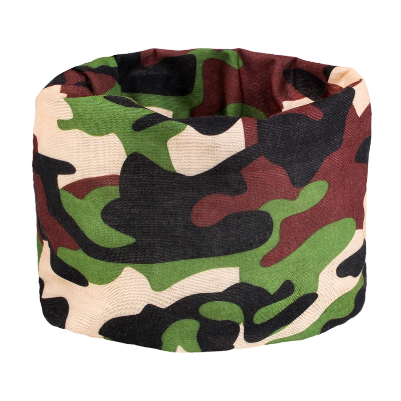 Multifunktionaler Motorradschal RSA Camo grün