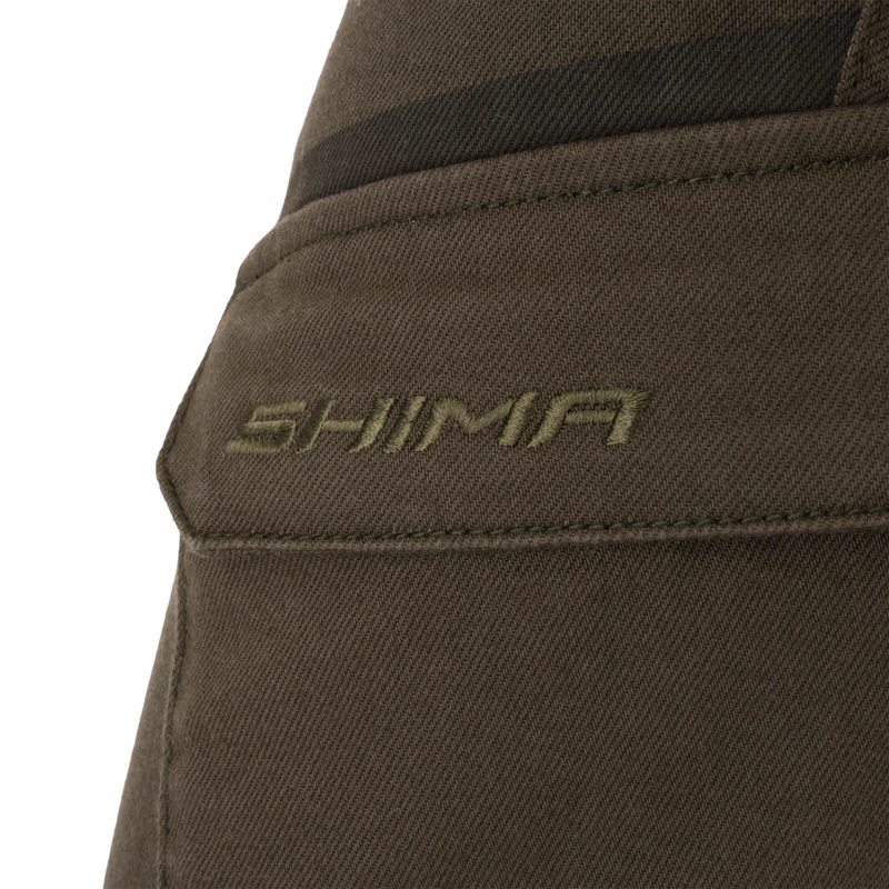 Shima Recon Damen-Motorradjeans grün