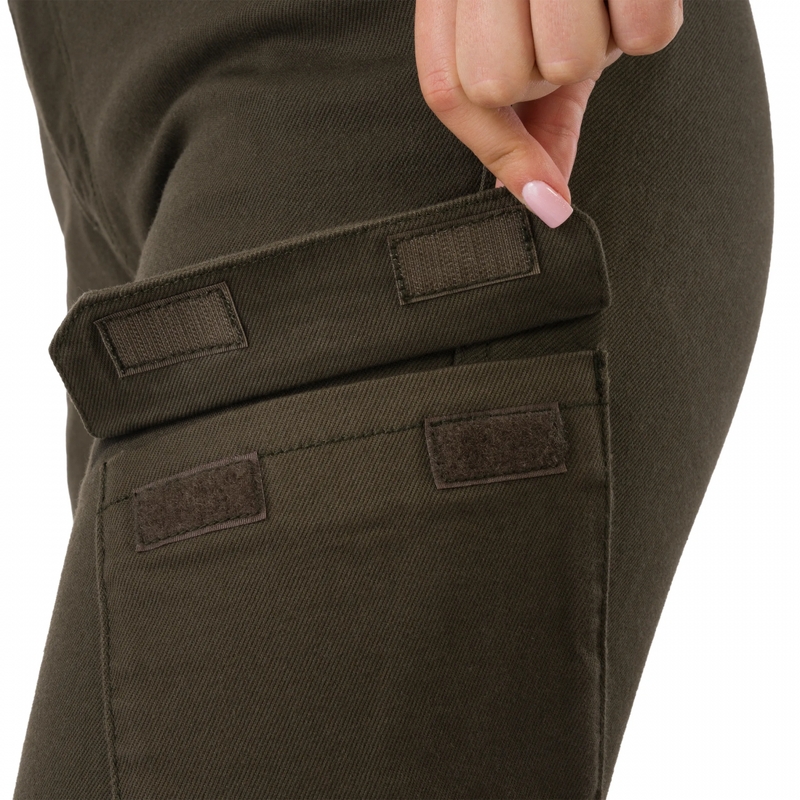 Shima Recon Damen-Motorradjeans grün