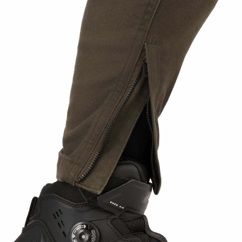Shima Recon Damen-Motorradjeans grün