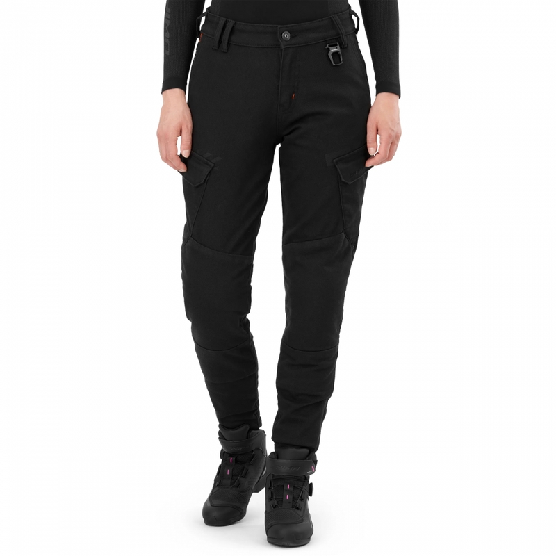 Damen-Motorradhose Shima Recon schwarz